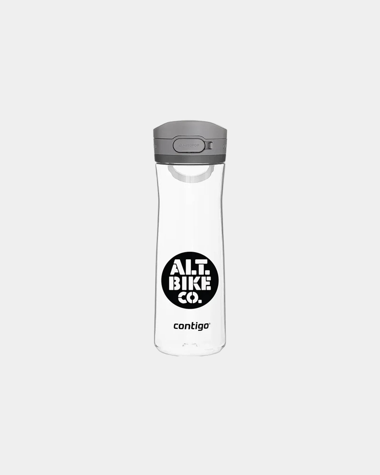 Promotional 24 oz single-wall plastic water bottle - Clear